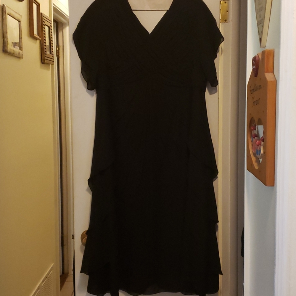 Roamans Black Evening Dress size 18w
